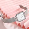 RORIOS watch Women's Watch, Popular and Unique Square Face, Simple and Classic Watch with Japanese Quartz Movement, Stylish and Cute, Casual