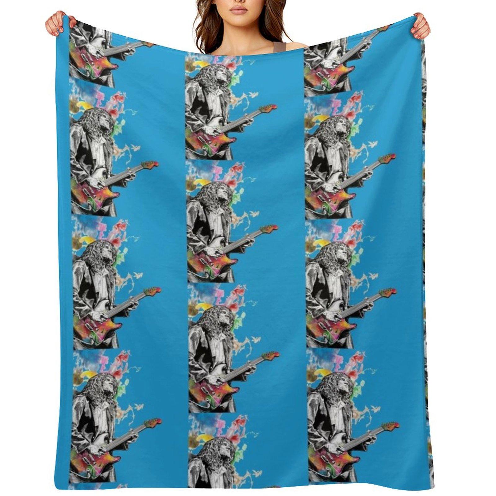 John Frusciante _colour_ Throw Blanket Travel cosplay anime Luxury Thicken Luxury St Blankets 30x40in