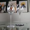 Nordic Slanted Tulip Red Wine Glasses (Set of 2)