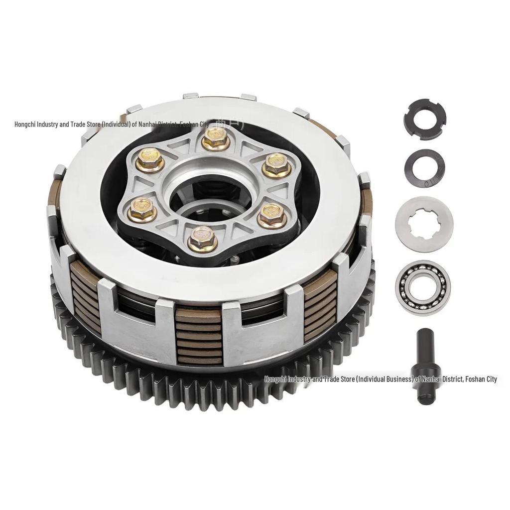 Meikeduo Motorcycle Clutch Assembly 6-Stud 6-Plate for FT/CG150 Dm200 Rt250zs