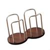 Space Maximizing Cup Stand Coffee Mug Display Rack for Kitchens Offices and Dormitories Easy Assembly Shelf X3UC