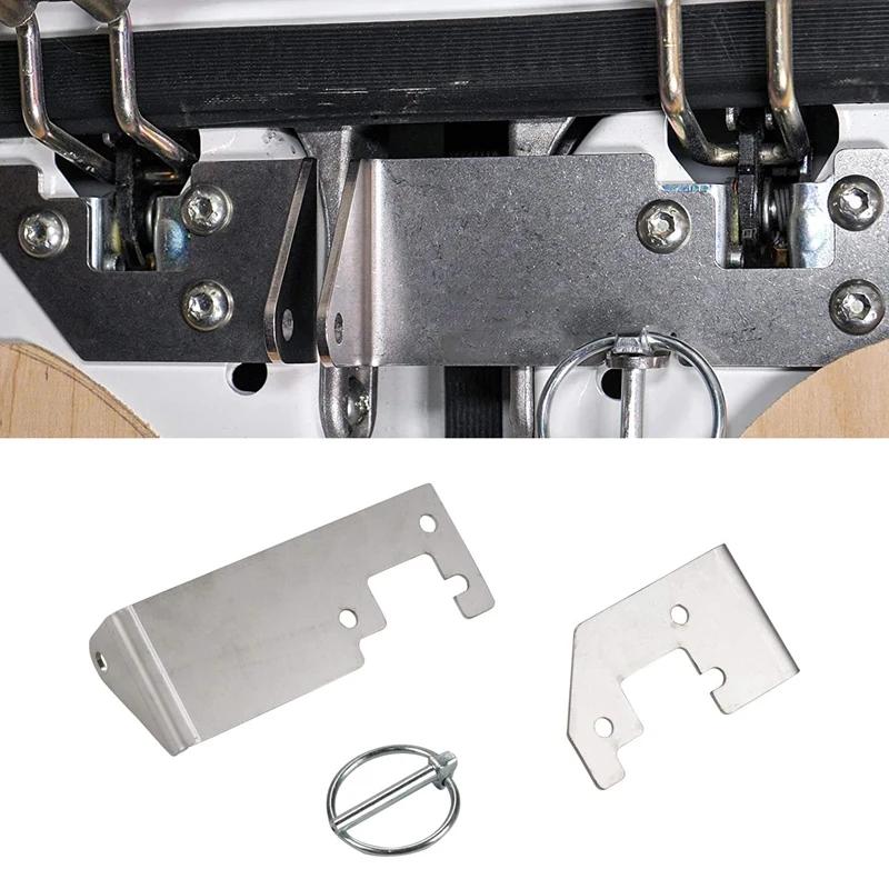 

For Fiat Ducato Jumper Boxer X250 X290 H1 H2 Roof Tailgate Rear Door Lock Kit Anti-Theft Burglary Protection Car Lock Durable серебряный