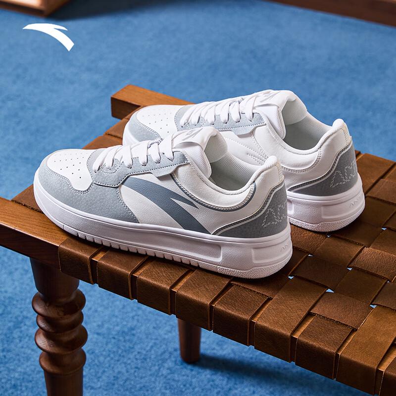 Anta Men s Classic Low-Top White Sneakers US 8