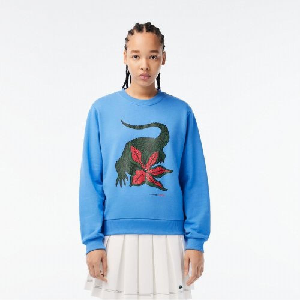 

Lacoste LacoSte X netfliX Женская толстовка [Stranger thingS] 034