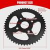 40/41/420 Chain 50T 40mm Rear Drive Sprocket for Go Kart Parts