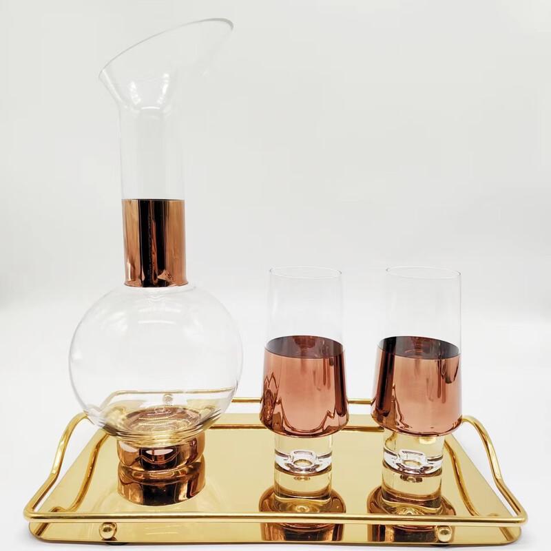 Shangkir Slanted Glass Drinkware Set