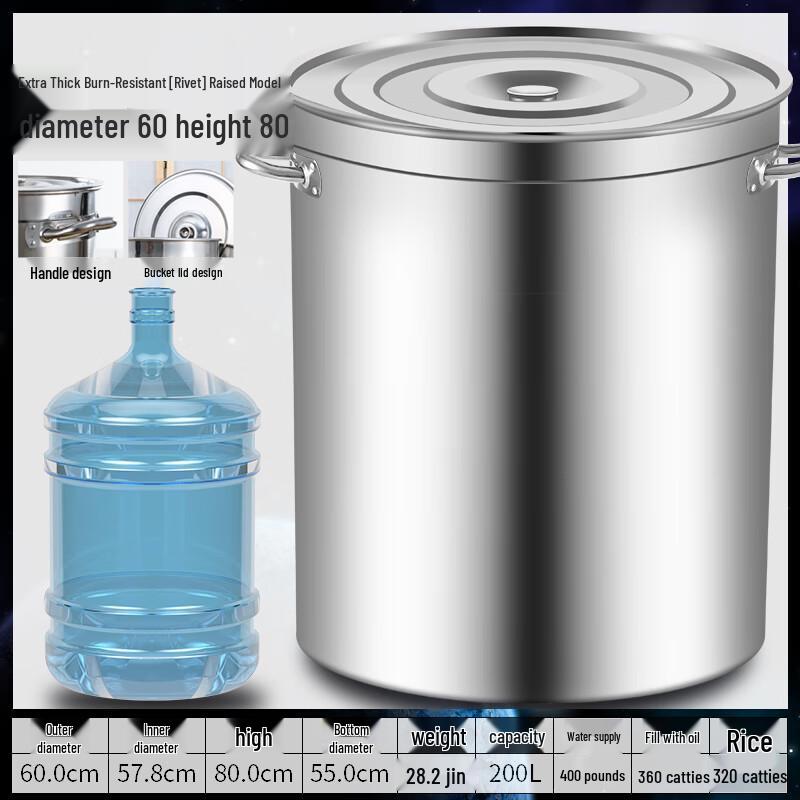 Профессиональная кастрюля из нержавеющей стали