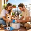 2 Stück Katzen-Wasserbrunnen-Filter Haustier-Spender-Pads für Hunde Kätzchen Trinken Bewässerung Tier Täglich Reisen Ausflüge