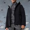 Li-Ning Fitness Series Hooded Three-In-One Sports Training Down Jacket Men Jackets Black AYMT311-5