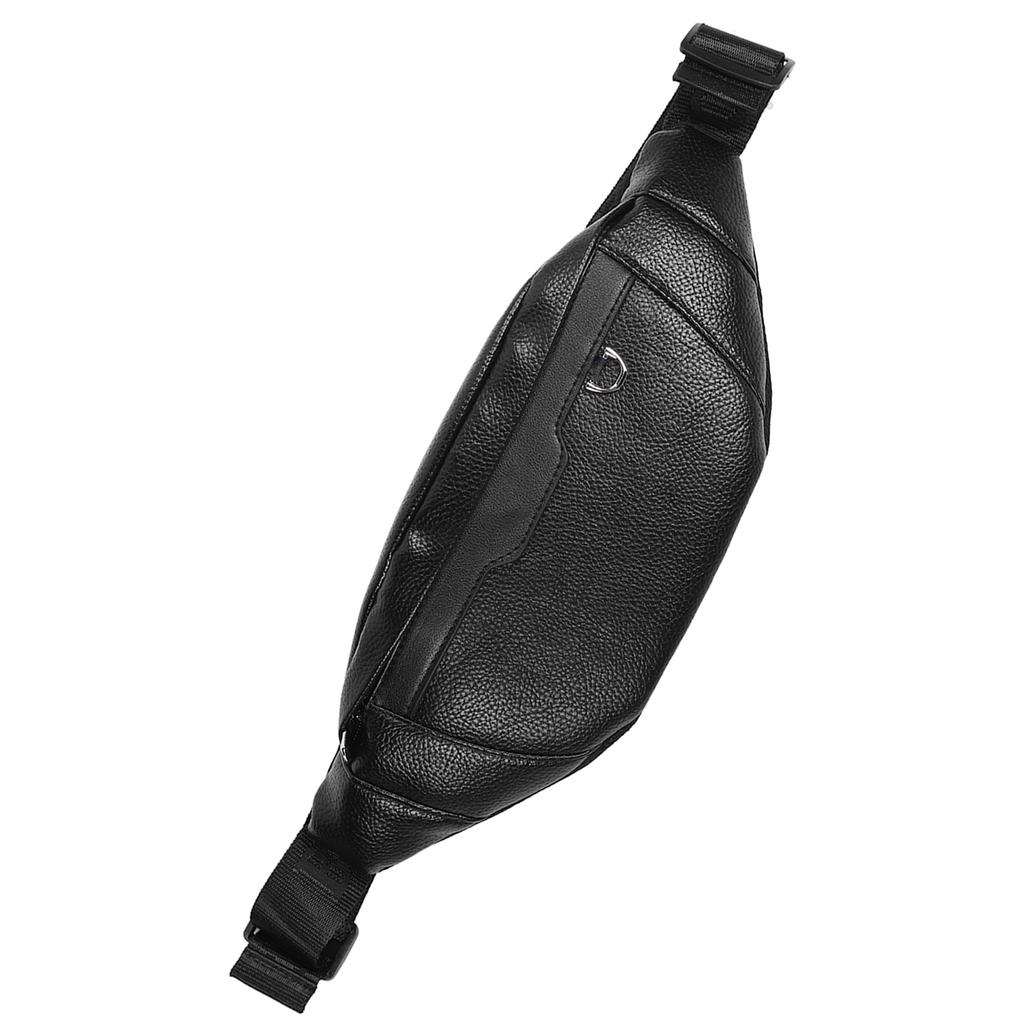 Waist Pack Causal Fashion Multi Functional Black One Shoulder Waist Pack for Men Boys