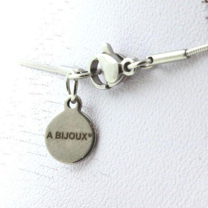 Stones and Minerals. 8mm Matte Black Onyx Pearl Necklace + Brazilian Ruby Stainless Steel Chain.