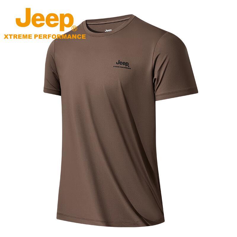 Jeep Men's Cooling Tech Lightweight Short-Sleeve T-Shirt