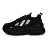 Adidas Originals OZGAIA Little Lucky Abrasion Resistant Abrasion Resistant Low top Chunky Sneakers Women's Black Silver JQ4110(Team562-)