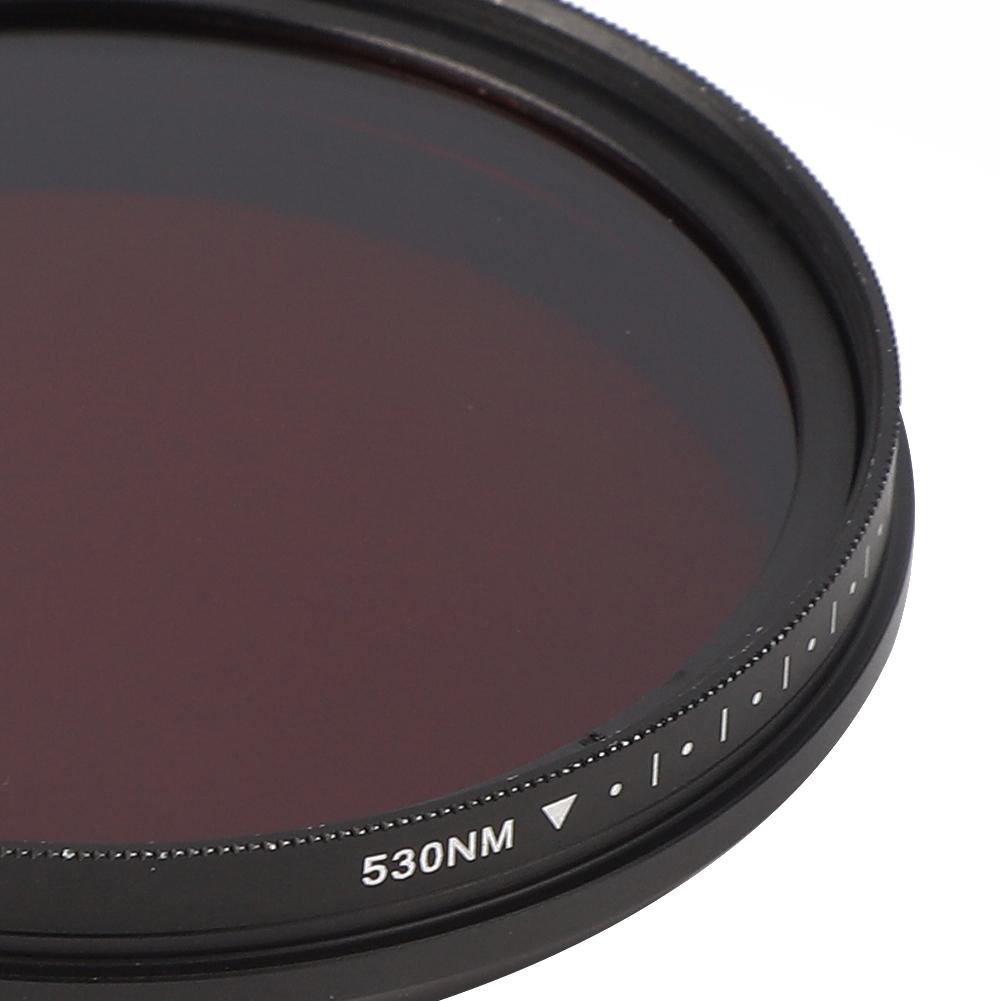 Infrared Filter Integrated Practical for IR Photography Creation