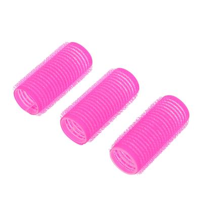 10 sztuk duże wałki do włosów z uchwytem Pro Salon lokówki fryzjerskie Multi Size Professional Hair