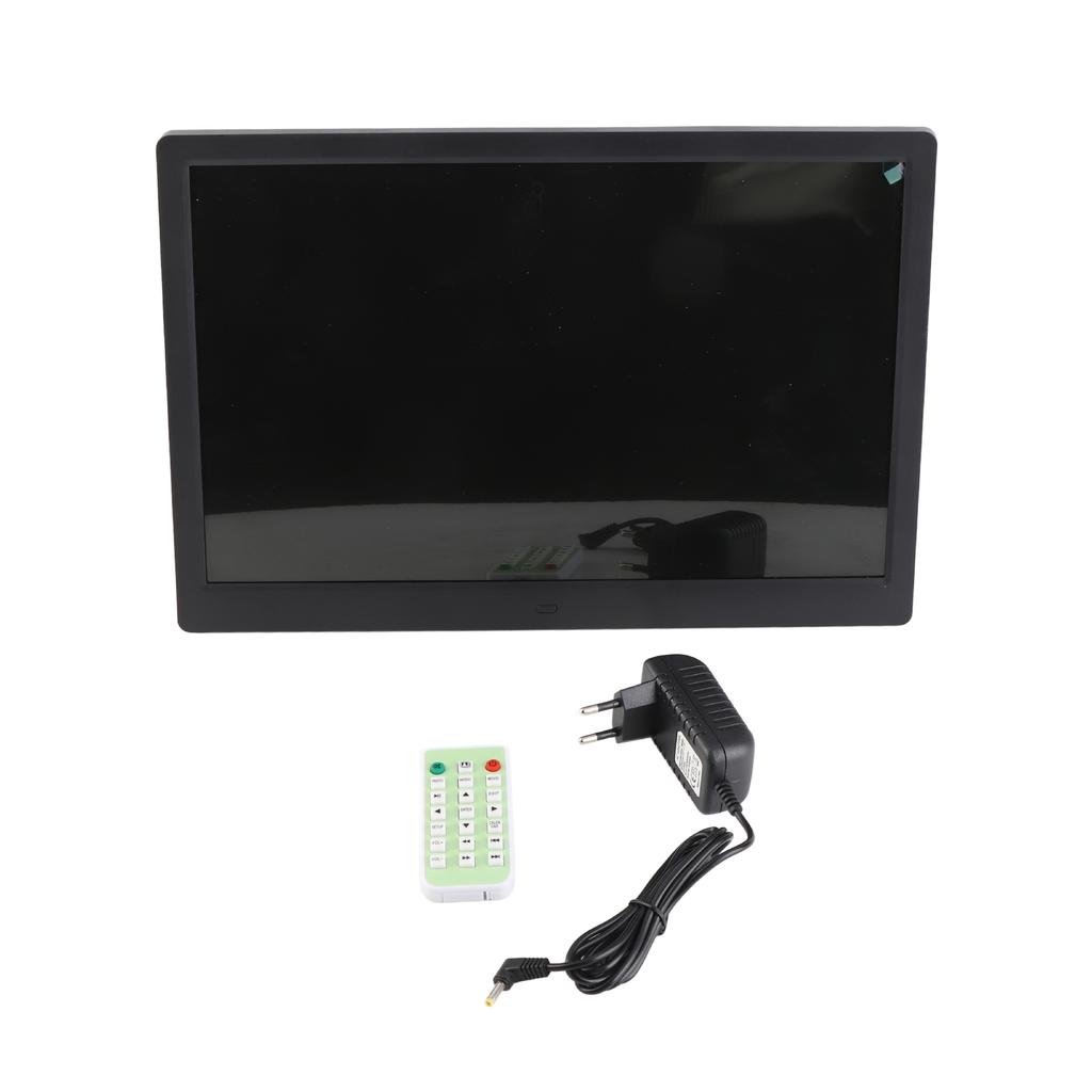 15.4 Inch 1280 * 800 Resolution LED Digital Picture Photo Frame Photo Album 1080P HD Video Playing with Remote Control