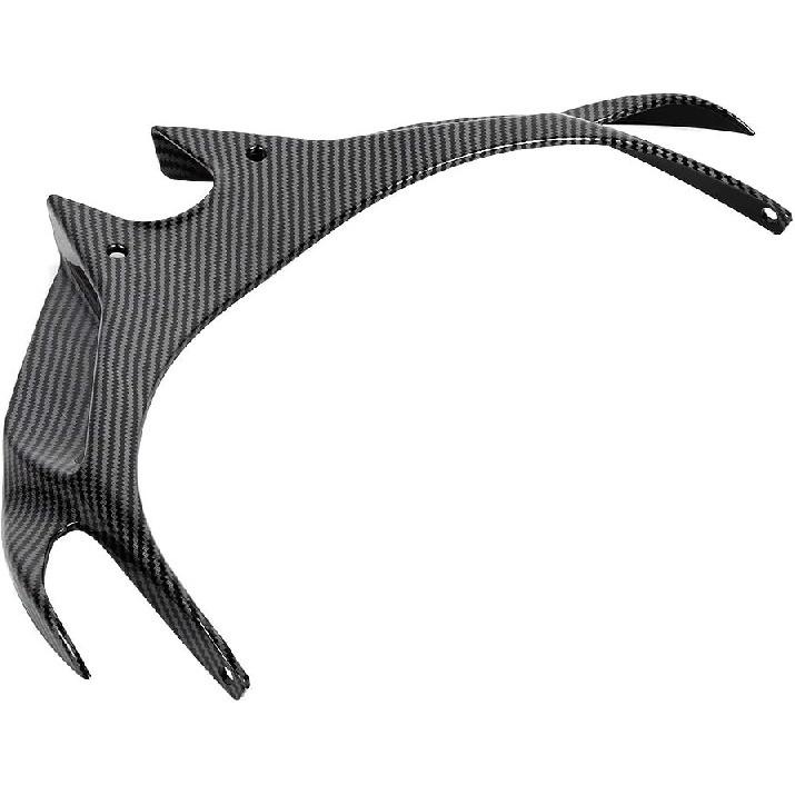 KIMISS Front Aerodynamic Winglets, Carbon Fiber Style Front Fairing Aerodynamic Wing Cover Fits for Kawasaki Ninja 250/400 2018-2020