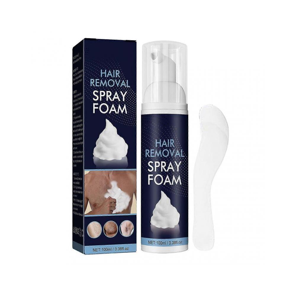 Mousse d'épilation pour hommes pour le visage, les bras et les jambes