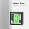 Digital Angle Finder Inclinometer Level Gauges High Accuracy 360 Measurement Magnetic Base ABS Construction for Home