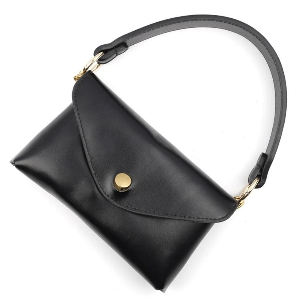Casual 3.5cm Wide Bag Strap Leather Replacement Short Tote Handbag Handle Durable Detachable DIY Belt Shoulder Strap Accessories