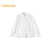 Balabala Girls' 2026 Spring Cotton Blend Long Sleeve Shirt