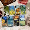 Vincent V-Van Gogh Oil Painting   Phone Case Silicone Soft For IPhone 17 16 15 14 13 12 11 X XR Plus Pro Max Plus