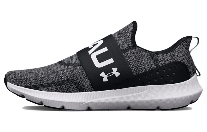 Under Armour Wmns Surge 3 Slip Black White 35.5