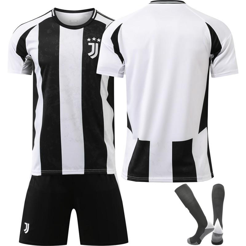 2425 Maillot de Football Juventus N°. 9 Hovic 10 Ildez 7 Chiesa 19 Thuram Ensemble