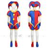 The Amazing Digital Circus Pomni Cosplay Costume Cartoon Uniform Hat Gloves Halloween Party for Women Adults Kids Costume Cos