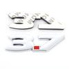 3D Metal 3.7 Logo Autocolant Insigna Auto Emblema Portbagaj Decalcomanii pentru 3.7 Q50 Q50S Q50L G37 Q30 QX60 Q70 G25 QX70 FX35 FX37