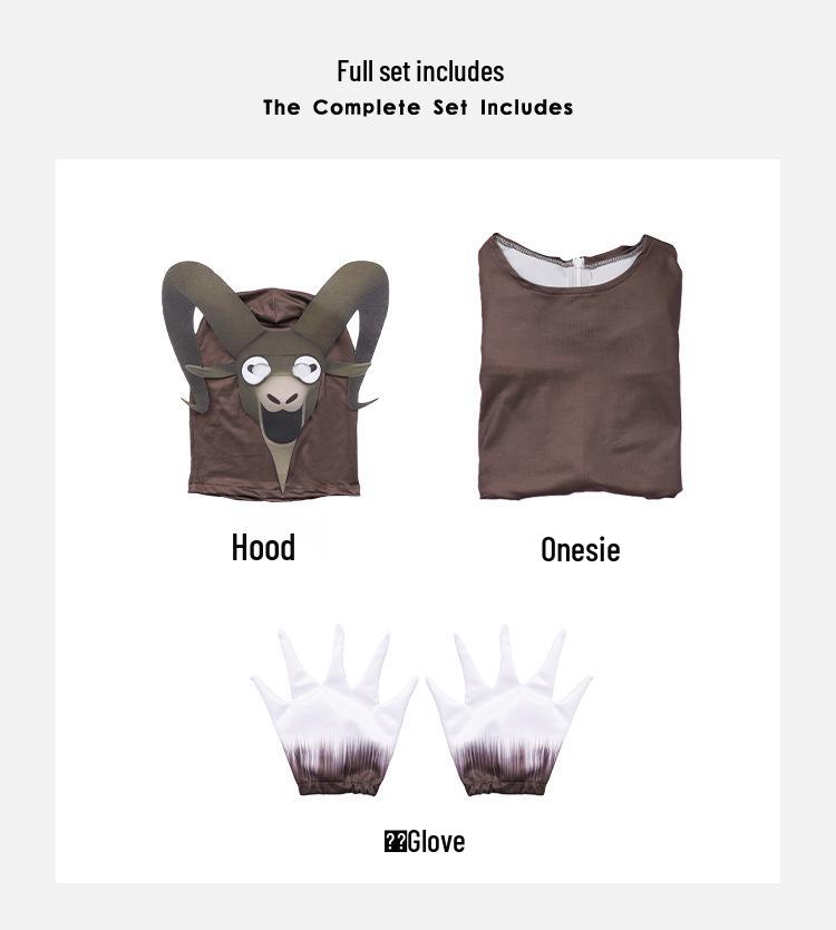 Forest 99 Nights Children's Elk and Deer Monster Cosplay Jumpsuit