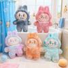 Cute La Cloth Squeezing Doll Pendant Cartoon Bubble Mate Keychain Pendant Grab Doll Machine Toy