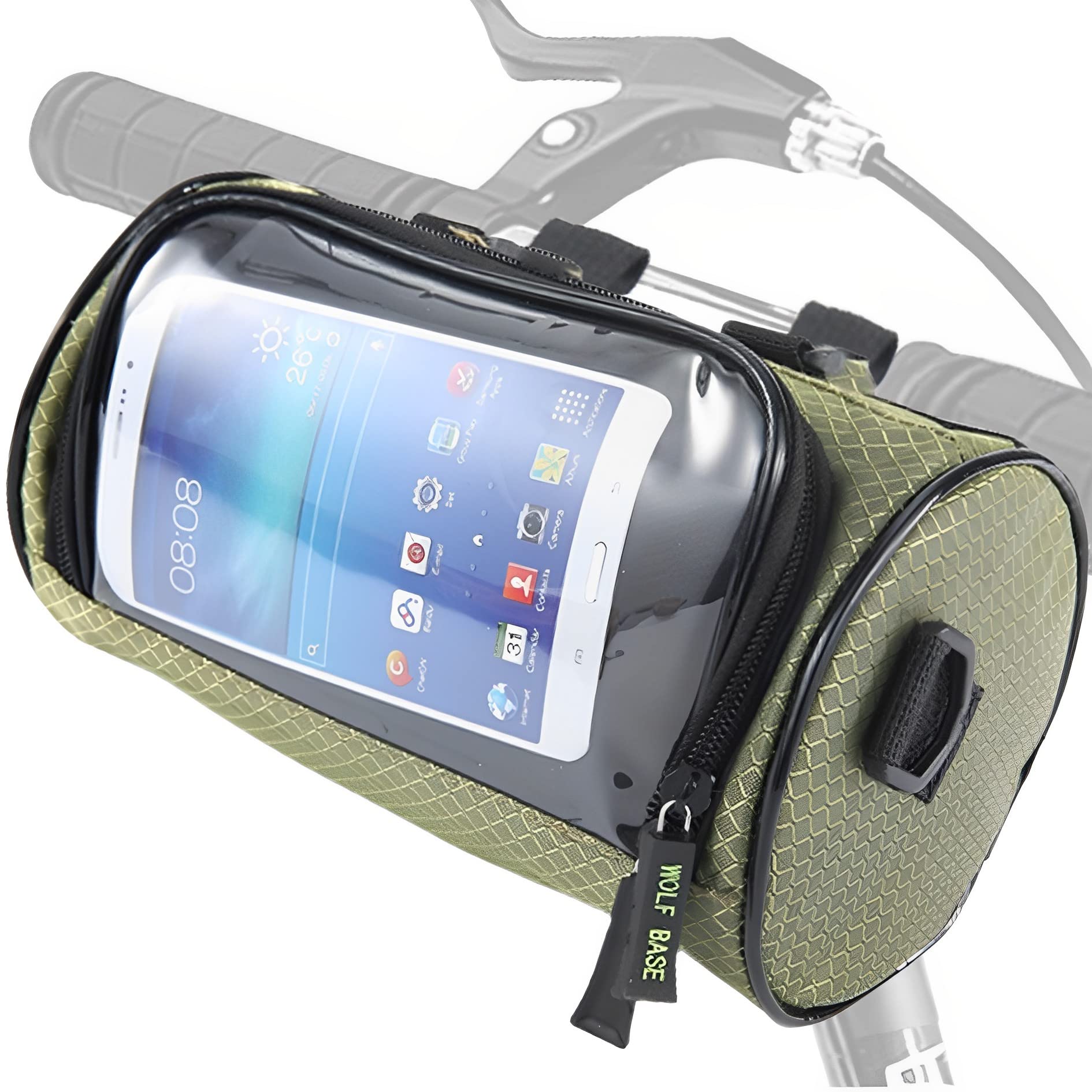 

HIROMARE Electric Adult Kickboard Front Может также видеть ваш смартфон как плечевую Kickboard, Kickboard, Bag, Bag, Bag, Back, [2WAY bag] (зеленый)