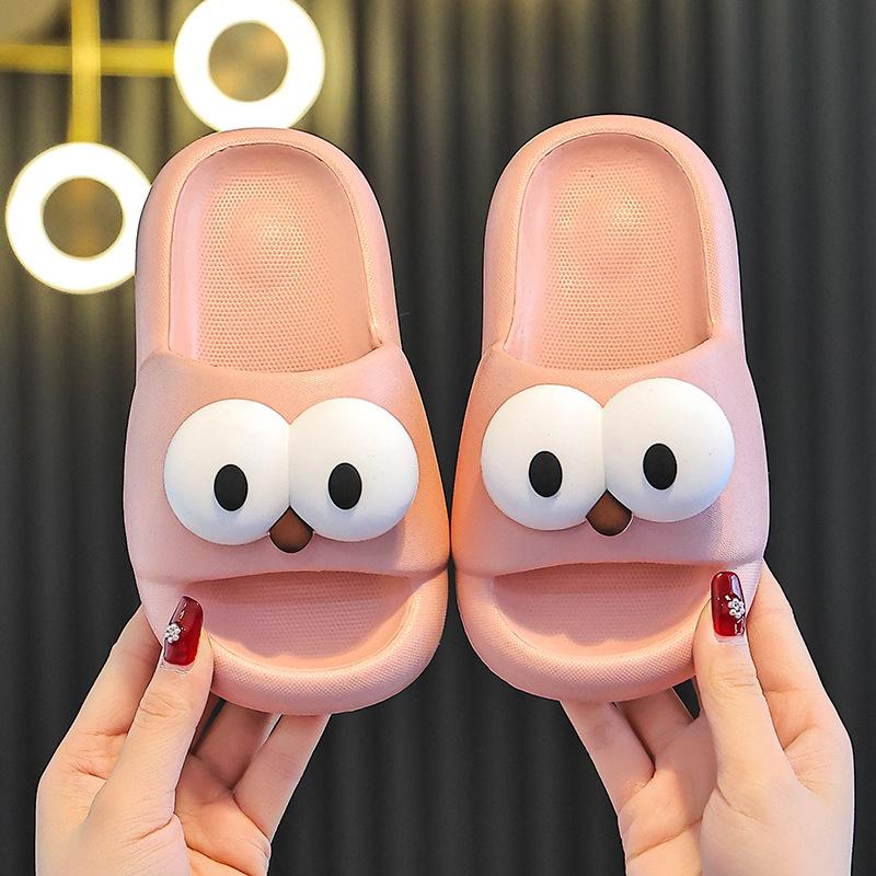 Children's summer slippers EVA Odor-resistant non-slip bathroom cartoon cute parent-child slippers