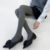 Collant da Donna Autunno e Inverno Cotone Lavorato a Maglia Autocalzanti Fino alla Coscia Calze Lingerie Calzetteria Femminile Collant Lolita Calze