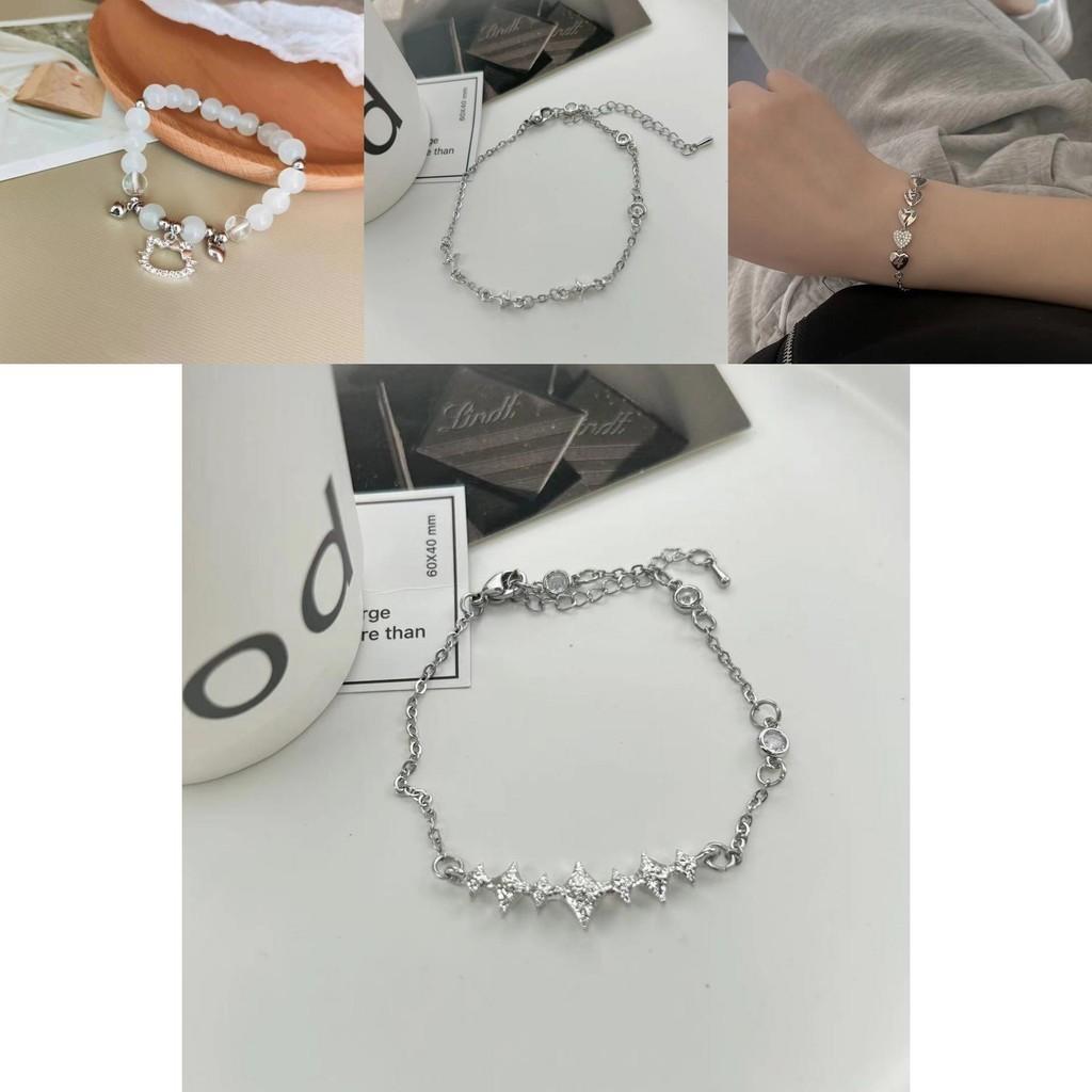 Heart Alloy Stylish Bracelet For Women Modern Highend Fashion Hand Ornament