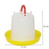 3 KG Chicken Drinker/Feeder Rooster Hen Drinking Cups Feeding Cup Farm Animal Poultry Chicken Farm Feeding Watering Supplies