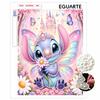 Pearl Art Painting Home Wall Decor Cute Stitch Fairy Painting Picture Crafts Adult/Beginner Gift Creative Home Decor Unframed