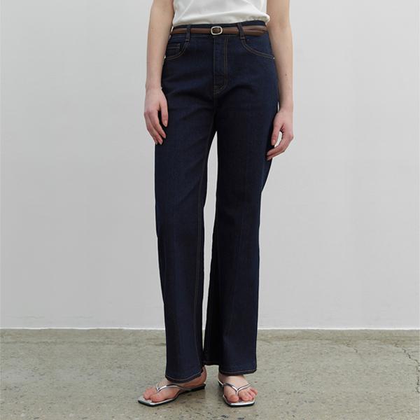 Atelier Nine Slim Line Semi-Bootcut Denim Pants (S-Pt-5483)