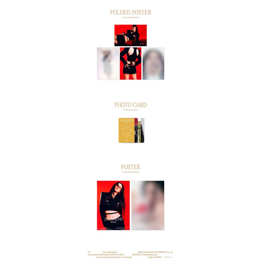 SEULGI (Red Velvet) - 1st Mini [28 Reasons] Case Ver.