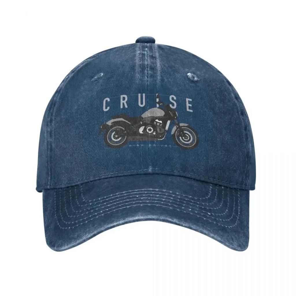 Cruise Kawasaki Vulcan S Grey H Baseball Cap Bobble Hat Fishing Cap Birthday Tactical Cap For Unisex Women's