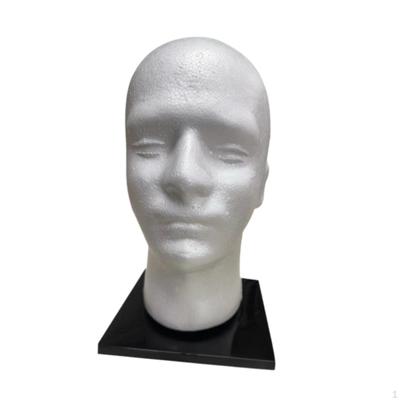 Display Head for Hairpieces and Accessories, Mannequin Holder Glasses Hats