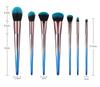 7Pcs/set High-grade Nylon Bristles Makeup Brush Diamond-shaped Handle Brush Set Eyeshadow Brush Cosmetic Tools