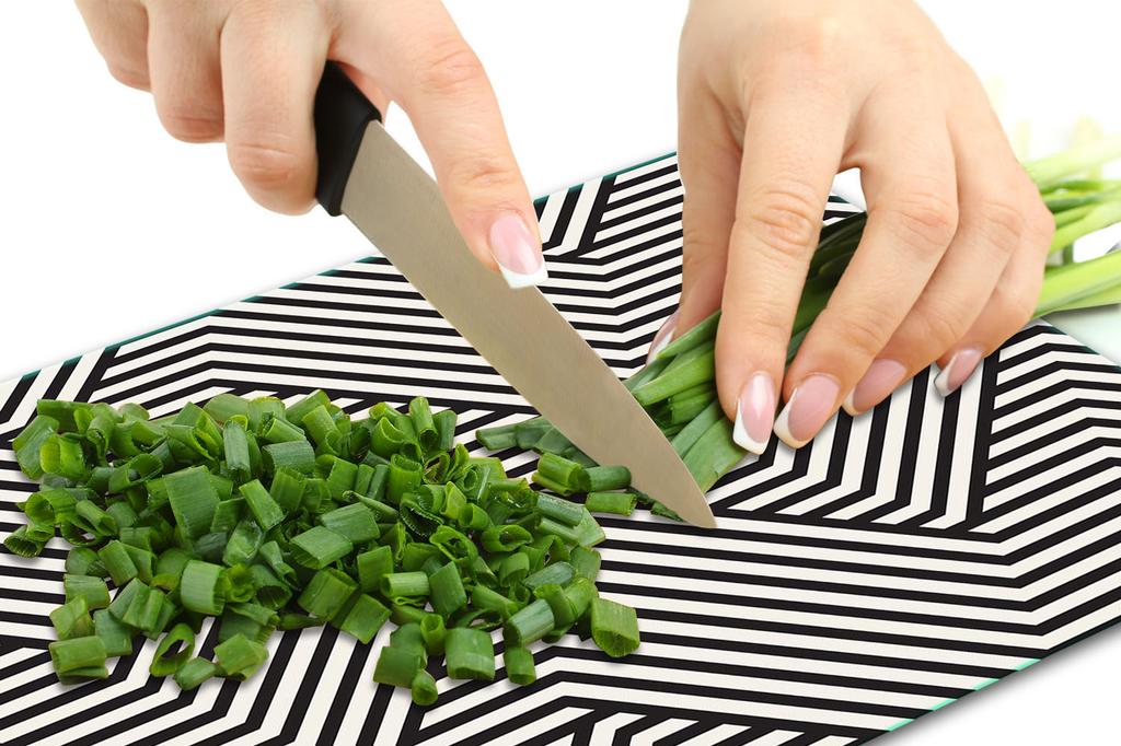 Glass Board Cutting Board 52X40 Patterns