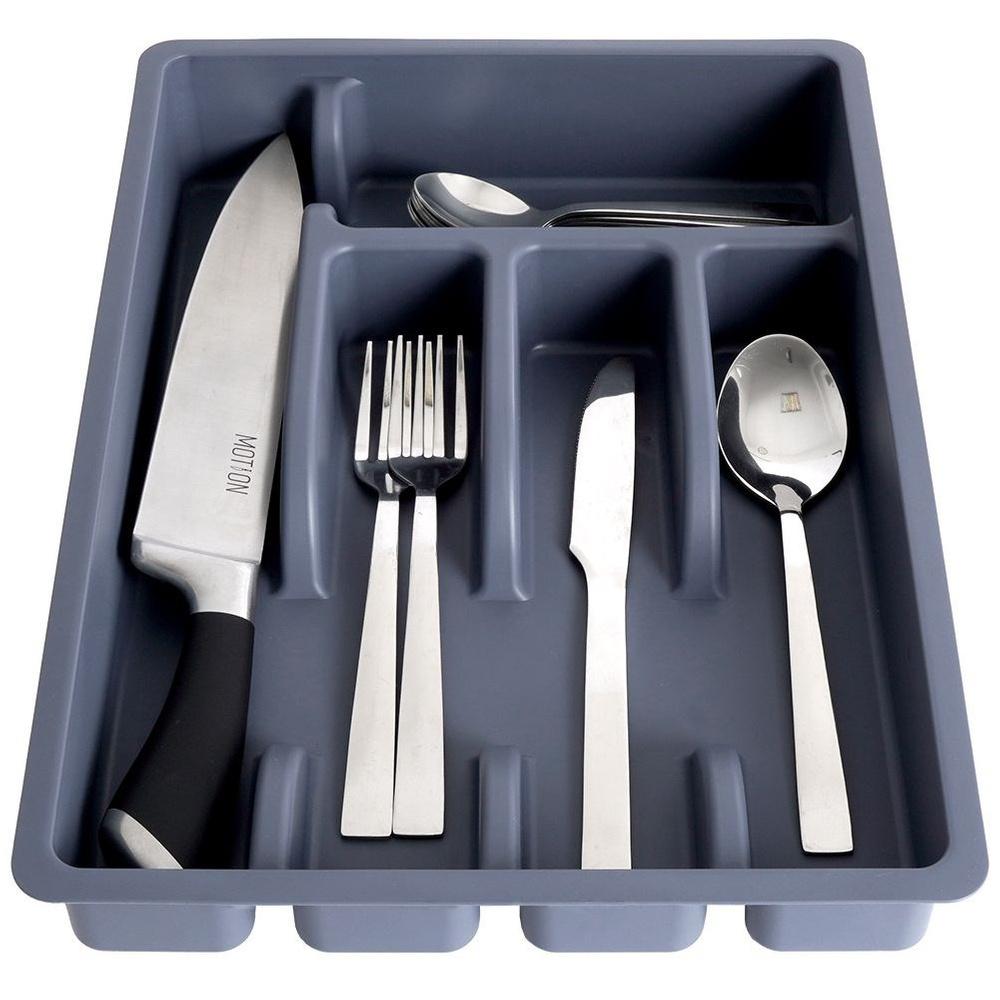 Organizer Schubladeneinsatz Küchenbehälter für Besteck Messer Werkzeuge