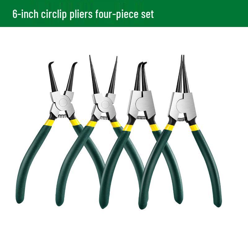 Small Pointed Nose Snap Ring Pliers for Internal/External Circlip, Spring, Expansion, and Retaining Rings