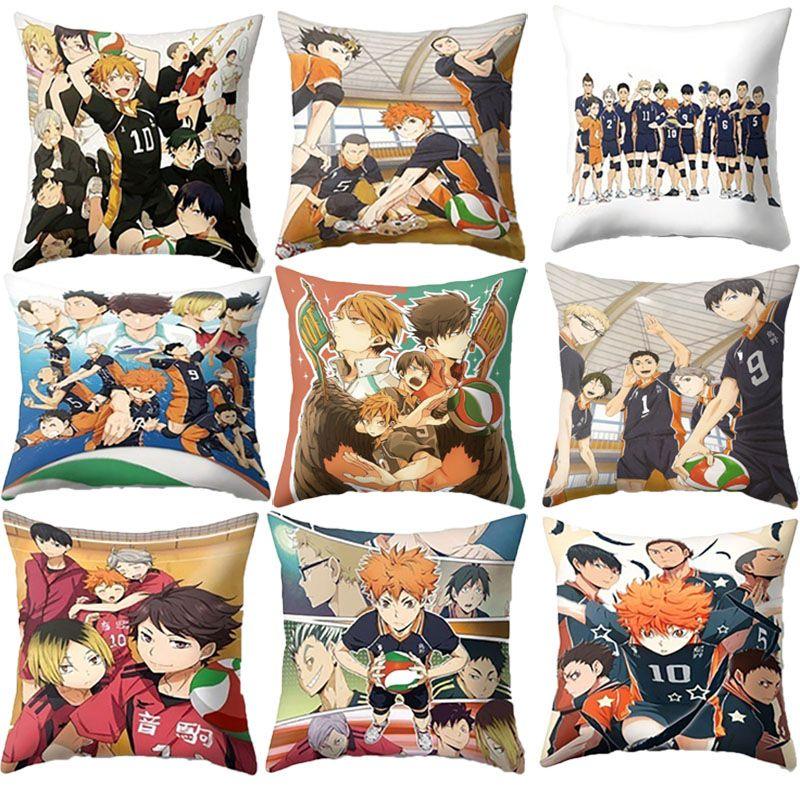 Haikyuu Hinata Shoyo Pillow Protector Pillowcase Throw Case Cover Cushion