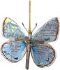 Enchanting Acrylic Vintage Butterfly Car Pendant Decorative Piece For Festive Occasions