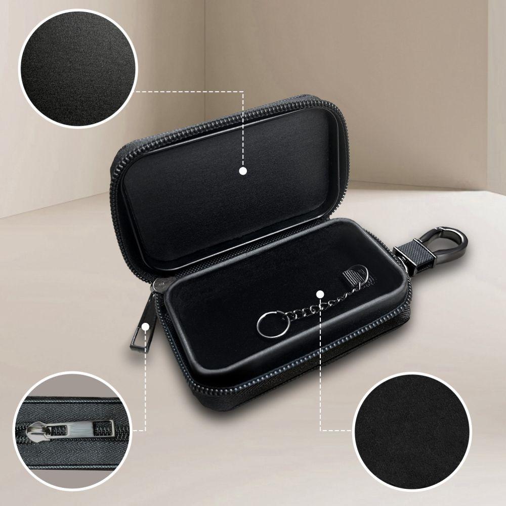 Husă tip plic Faraday Tech-Protect Klr300 Keyless Blocator Semnal Rfid Negru