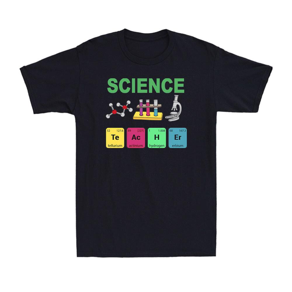 Science Teacher, Periodic Table, Chemistry Teacher Gift Vintage Men s T-Shirt XXXL